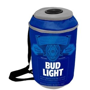 NWOT Bud light can cooler backpack with adjustable straps